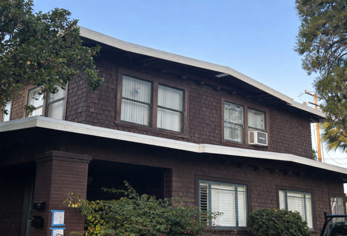 flat roof South Pasadena after