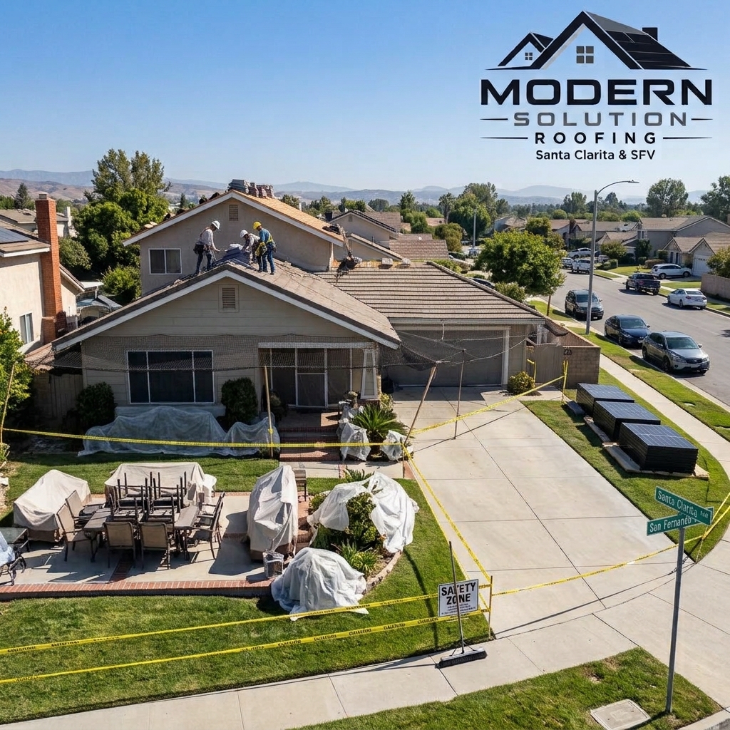 How to prepare your home and property for a roof replacement